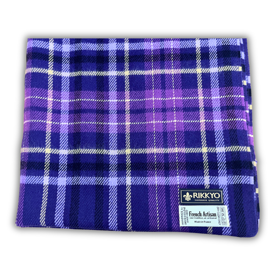 150周年オリジナルフランス製チェックストール