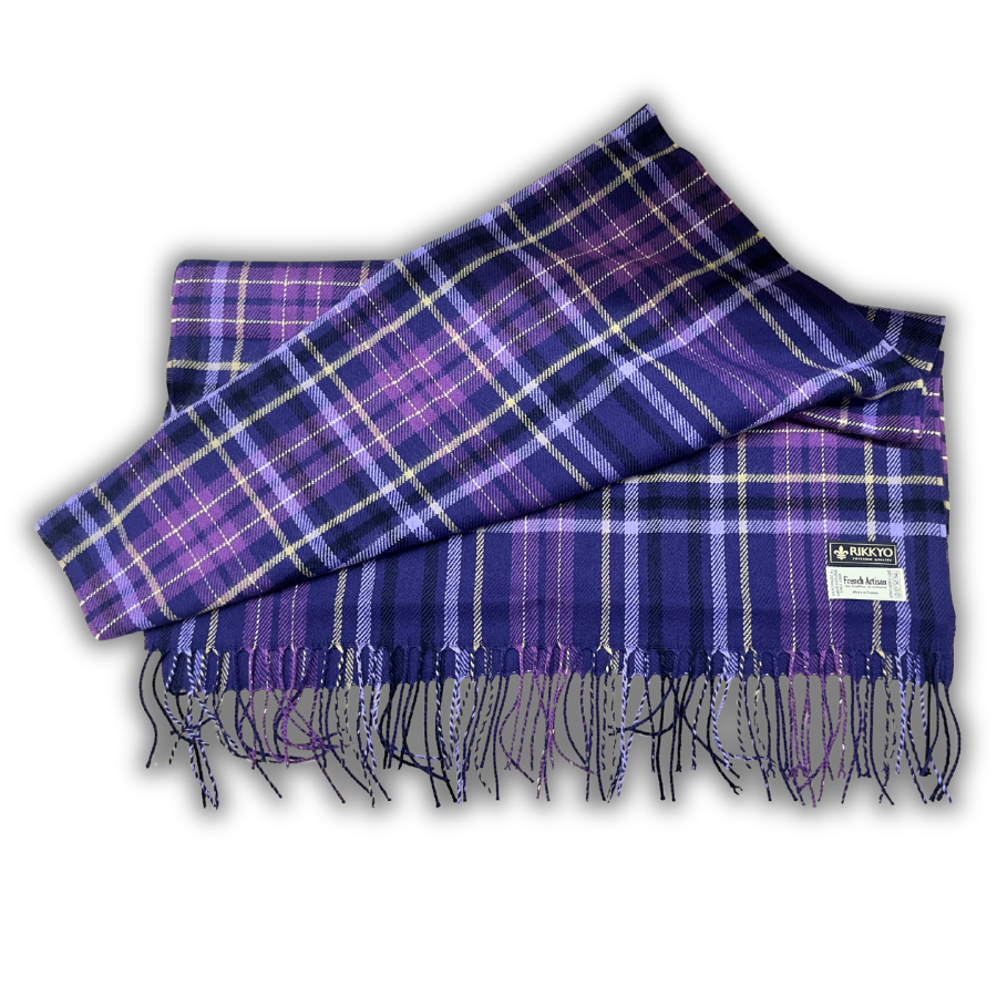 150周年オリジナルフランス製チェックストール